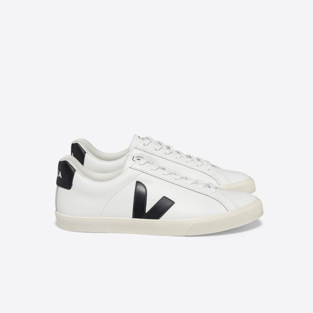 Veja Esplar Leather White Black